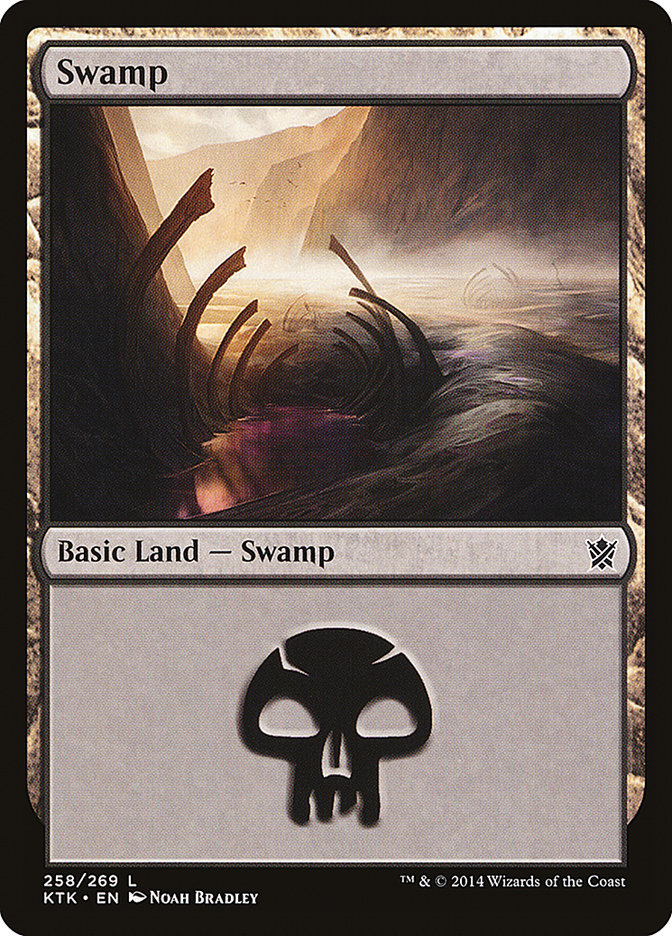 Swamp (258) [Khans of Tarkir] | Red Riot Games CA