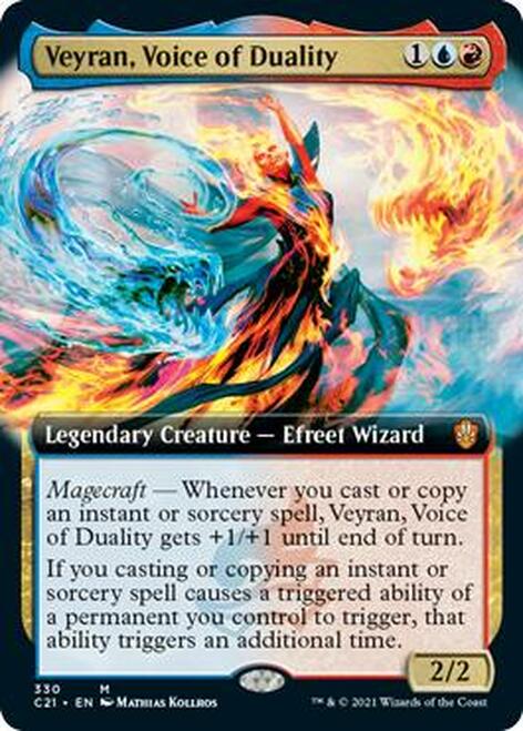 Veyran, Voice of Duality (Extended Art) [Commander 2021] | Red Riot Games CA