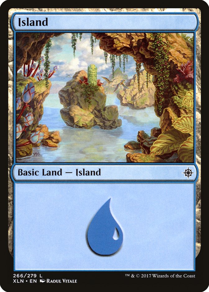 Island (266) [Ixalan] | Red Riot Games CA