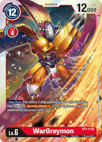 WarGreymon [ST1-11] [Starter Deck: Gaia Red] | Red Riot Games CA