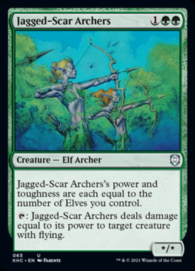 Jagged-Scar Archers [Kaldheim Commander] | Red Riot Games CA