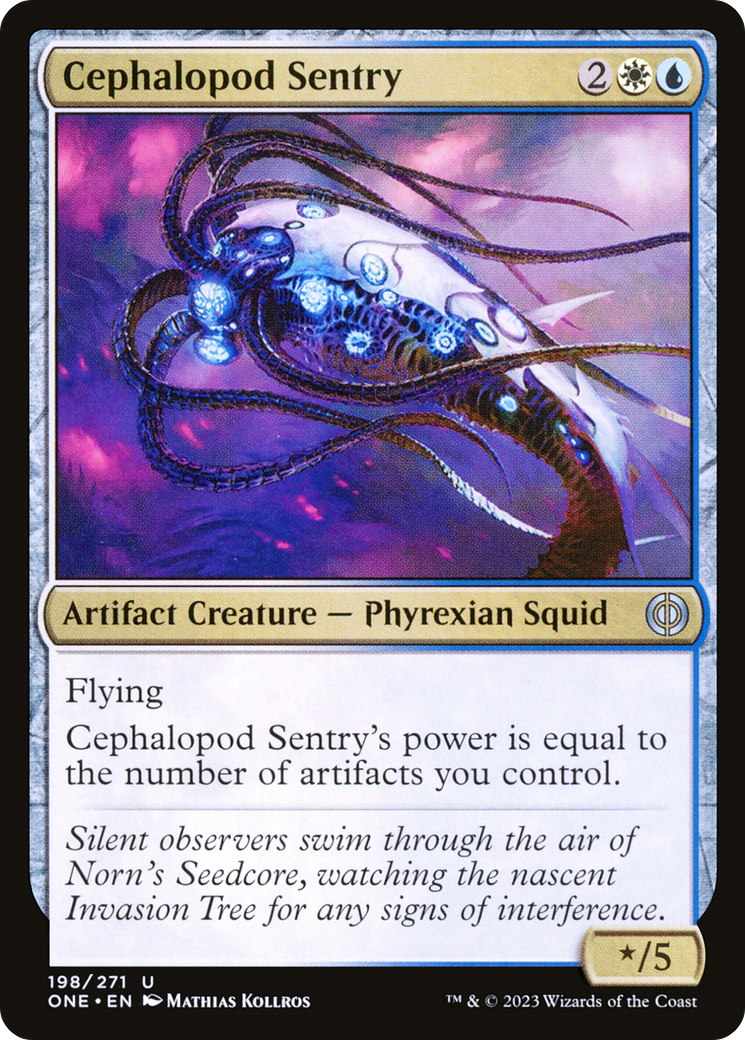 Cephalopod Sentry [Phyrexia: All Will Be One] | Red Riot Games CA