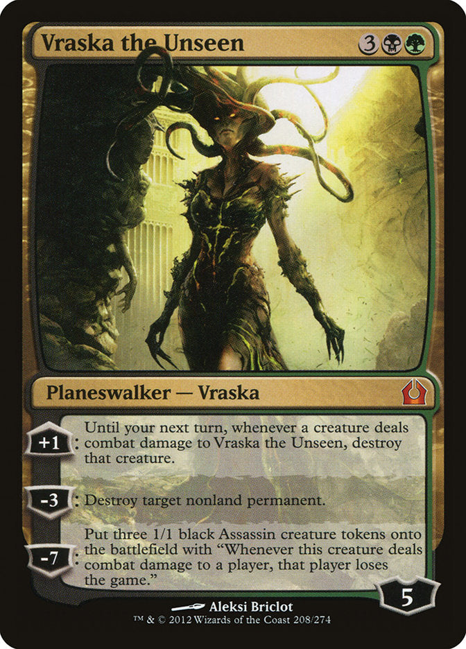 Vraska the Unseen [Return to Ravnica] | Red Riot Games CA