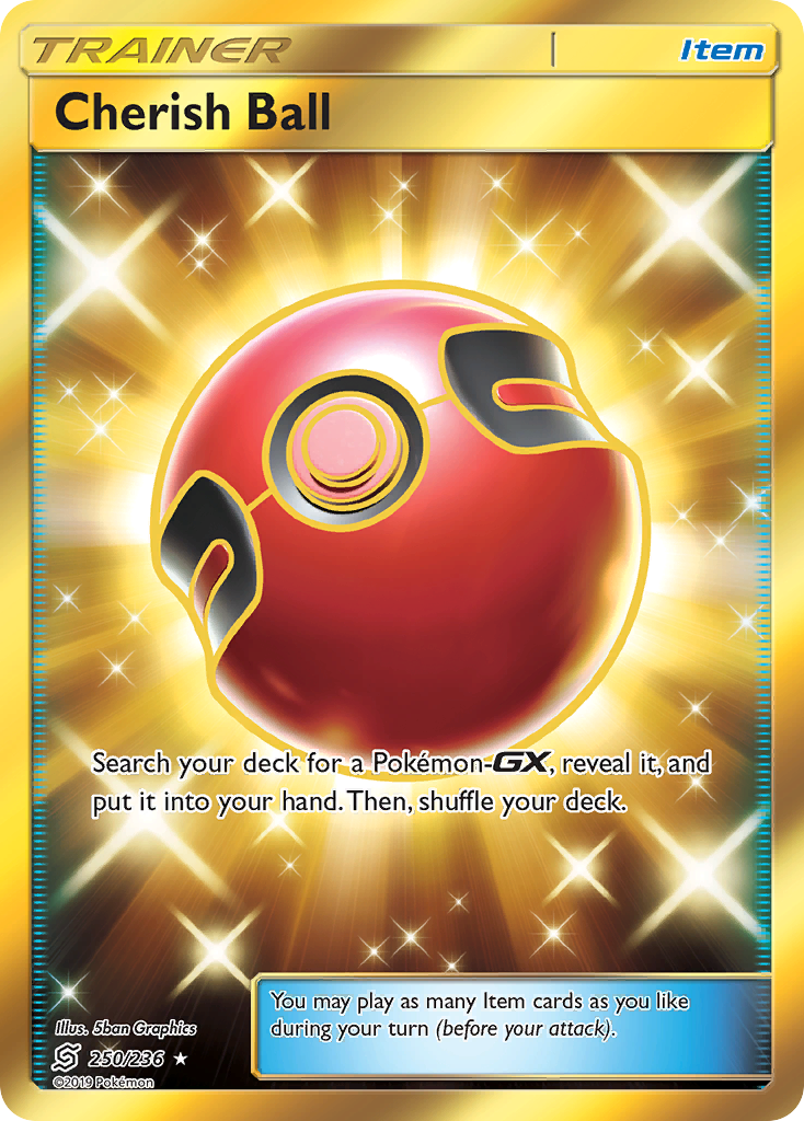 Cherish Ball (250/236) [Sun & Moon: Unified Minds] | Red Riot Games CA