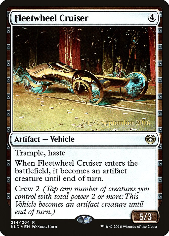 Fleetwheel Cruiser [Kaladesh Prerelease Promos] | Red Riot Games CA