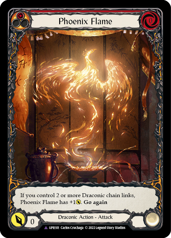 Phoenix Flame (Marvel) [UPR101] (Uprising)  Cold Foil | Red Riot Games CA