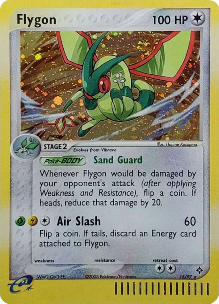 Flygon (15/97) (Theme Deck Exclusive) [EX: Dragon] | Red Riot Games CA