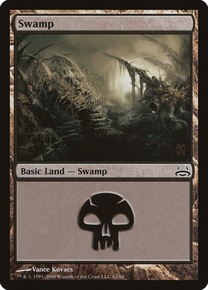 Swamp (62) [Duel Decks: Divine vs. Demonic] | Red Riot Games CA