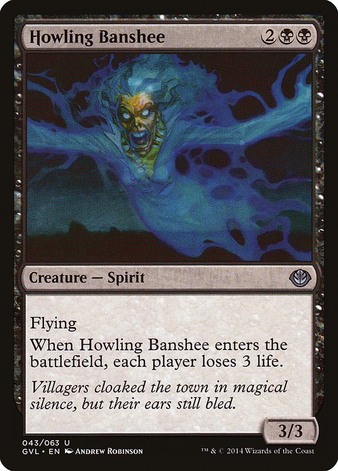 Howling Banshee (Garruk vs. Liliana) [Duel Decks Anthology] | Red Riot Games CA