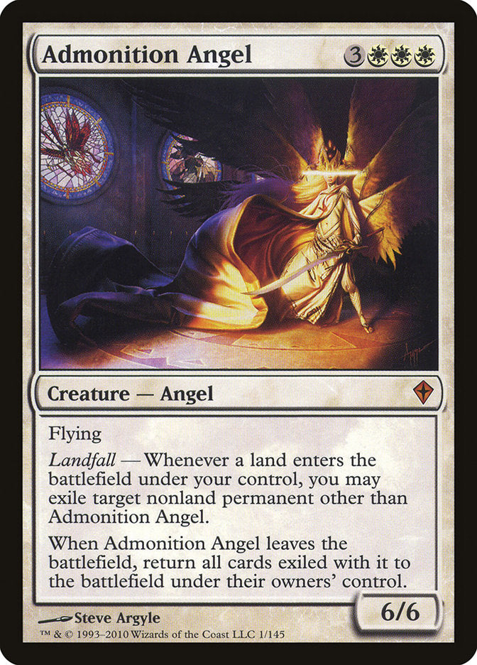 Admonition Angel [Worldwake] | Red Riot Games CA