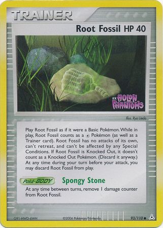 Root Fossil (93/110) (Stamped) [EX: Holon Phantoms] | Red Riot Games CA