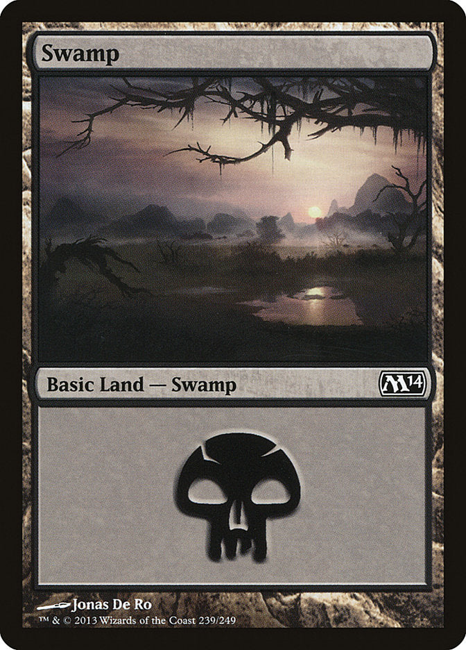 Swamp (239) [Magic 2014] | Red Riot Games CA