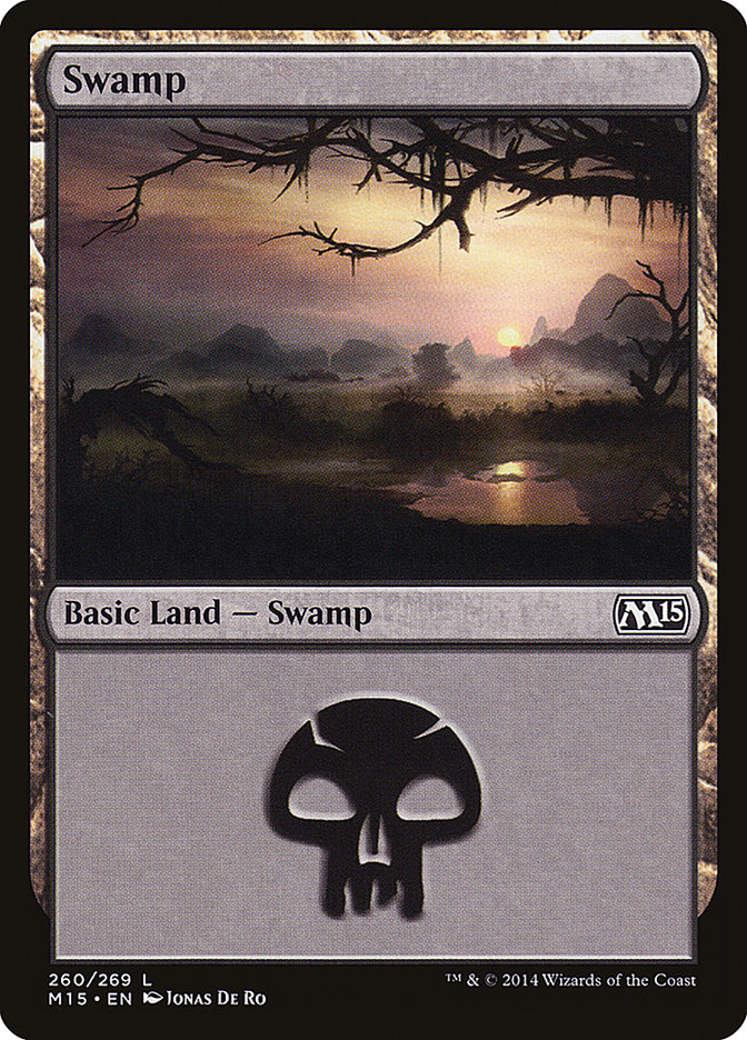 Swamp (260) [Magic 2015] | Red Riot Games CA