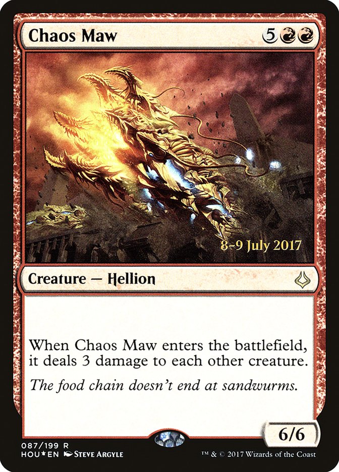 Chaos Maw [Hour of Devastation Prerelease Promos] | Red Riot Games CA