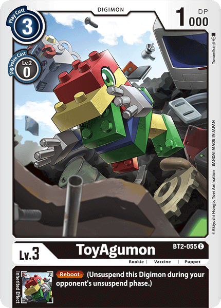 ToyAgumon [BT2-055] [Release Special Booster Ver.1.0] | Red Riot Games CA