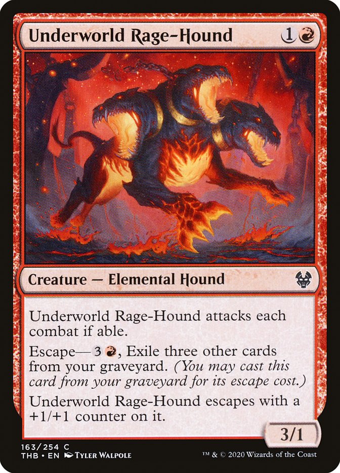 Underworld Rage-Hound [Theros Beyond Death] | Red Riot Games CA