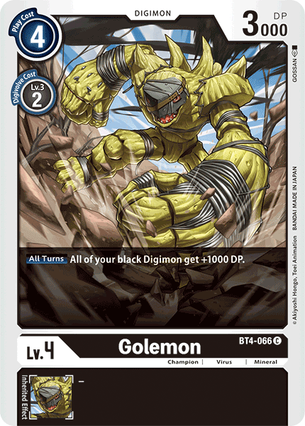 Golemon [BT4-066] [Great Legend] | Red Riot Games CA