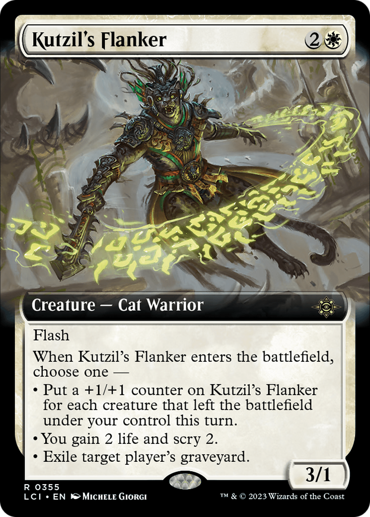 Kutzil's Flanker (Extended Art) [The Lost Caverns of Ixalan] | Red Riot Games CA