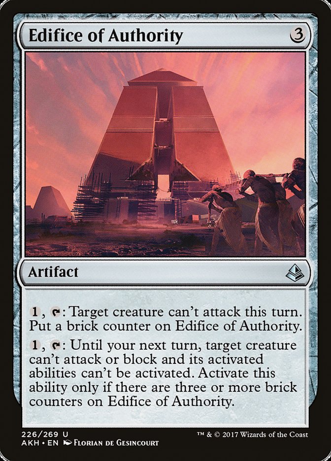 Edifice of Authority [Amonkhet] | Red Riot Games CA