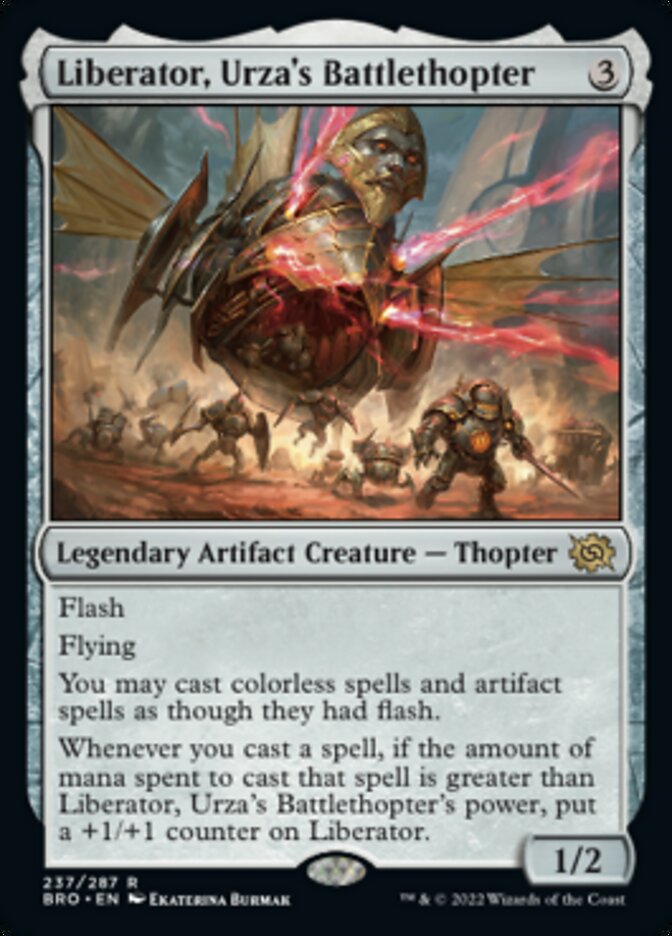 Liberator, Urza's Battlethopter [The Brothers' War] | Red Riot Games CA