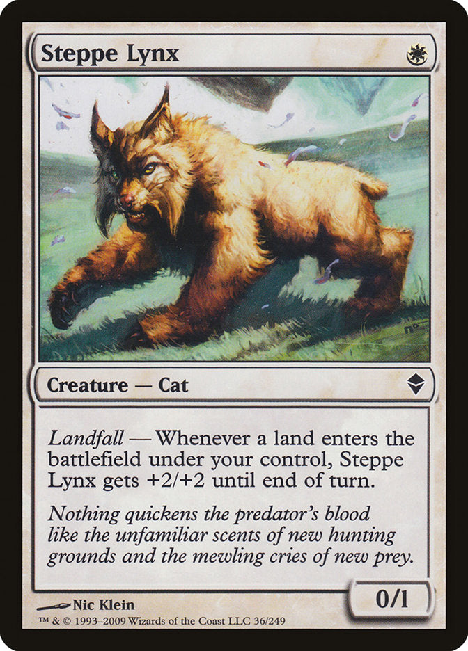Steppe Lynx [Zendikar] | Red Riot Games CA