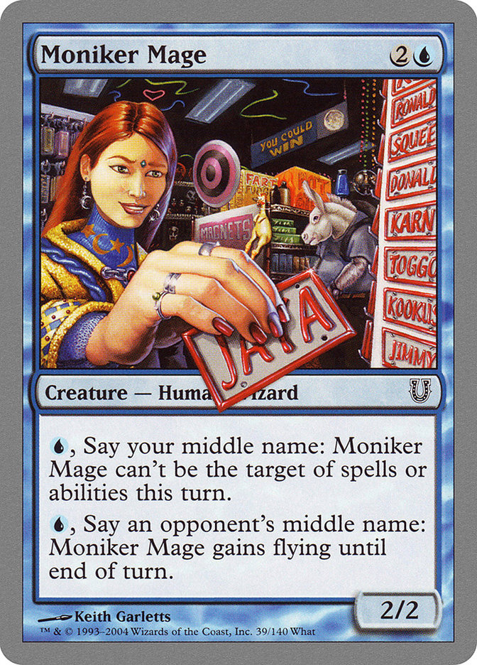 Moniker Mage [Unhinged] | Red Riot Games CA