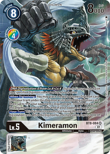 Kimeramon [BT8-084] (Alternate Art) [New Awakening] | Red Riot Games CA