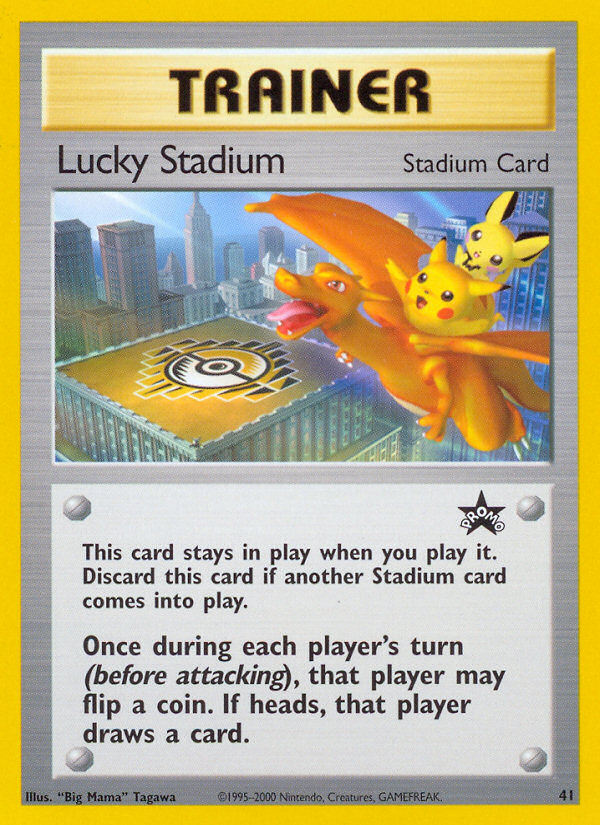 Lucky Stadium (41) [Wizards of the Coast: Black Star Promos] | Red Riot Games CA