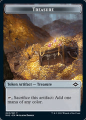Construct // Treasure (20) Double-Sided Token [Modern Horizons 2 Tokens] | Red Riot Games CA