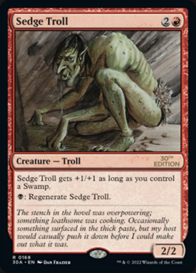 Sedge Troll [30th Anniversary Edition] | Red Riot Games CA