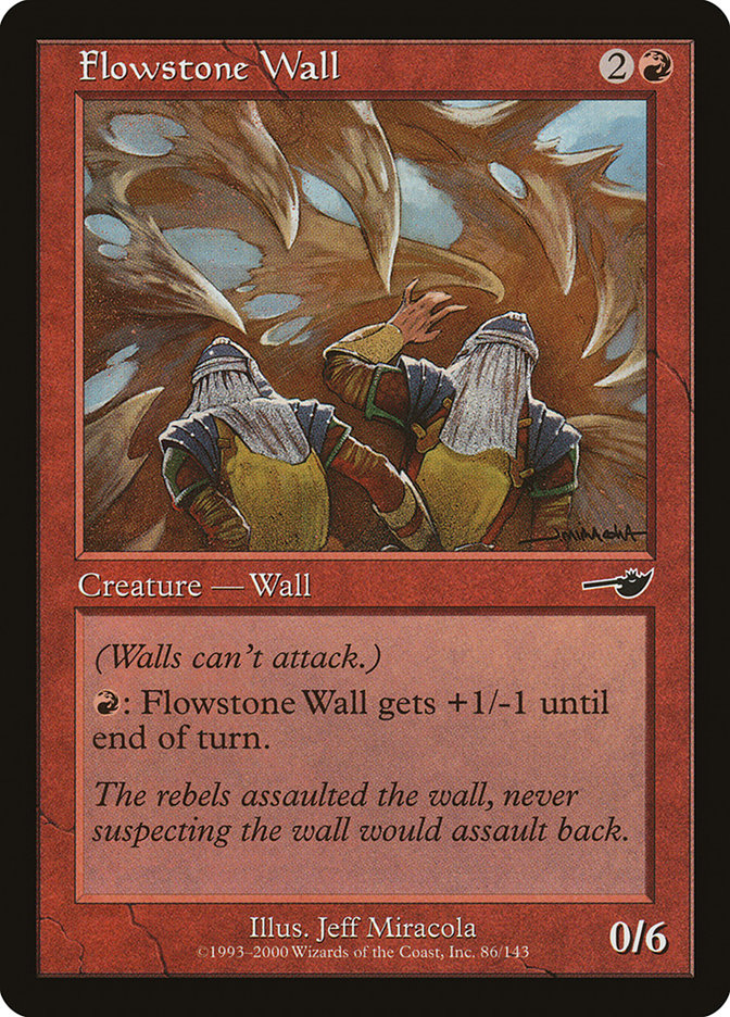 Flowstone Wall [Nemesis] | Red Riot Games CA