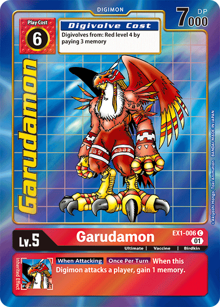 Garudamon [EX1-006] (Alternate Art) [Classic Collection] | Red Riot Games CA