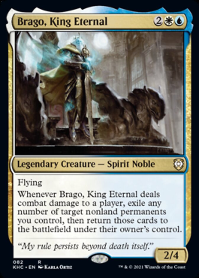 Brago, King Eternal [Kaldheim Commander] | Red Riot Games CA