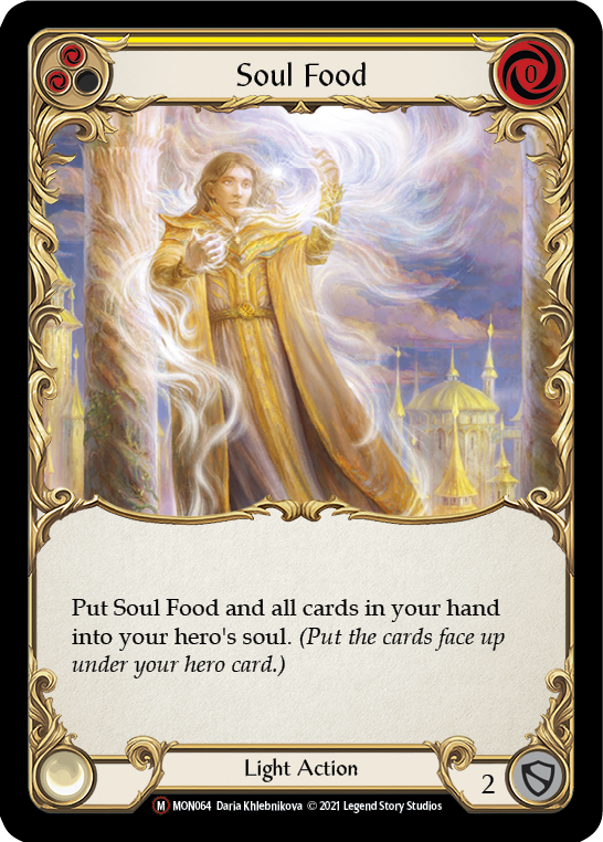 Soul Food [U-MON064-RF] (Monarch Unlimited)  Unlimited Rainbow Foil | Red Riot Games CA