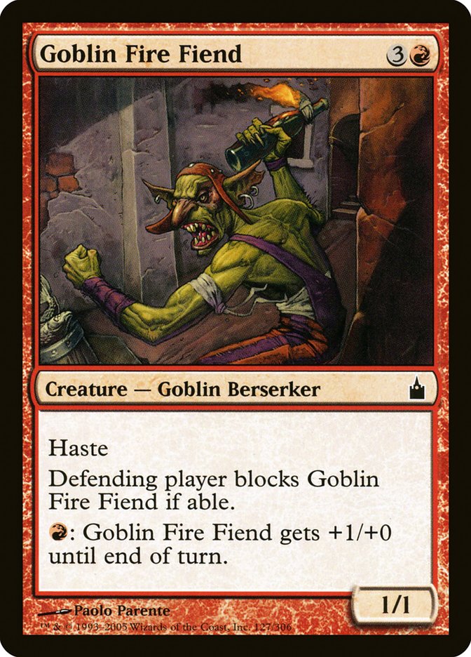 Goblin Fire Fiend [Ravnica: City of Guilds] | Red Riot Games CA