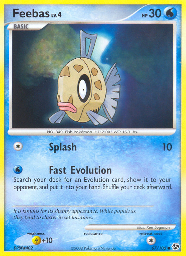 Feebas (67/106) [Diamond & Pearl: Great Encounters] | Red Riot Games CA