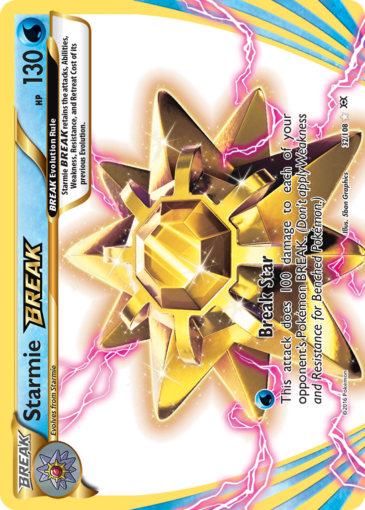 Starmie BREAK (32/108) [XY: Evolutions] | Red Riot Games CA