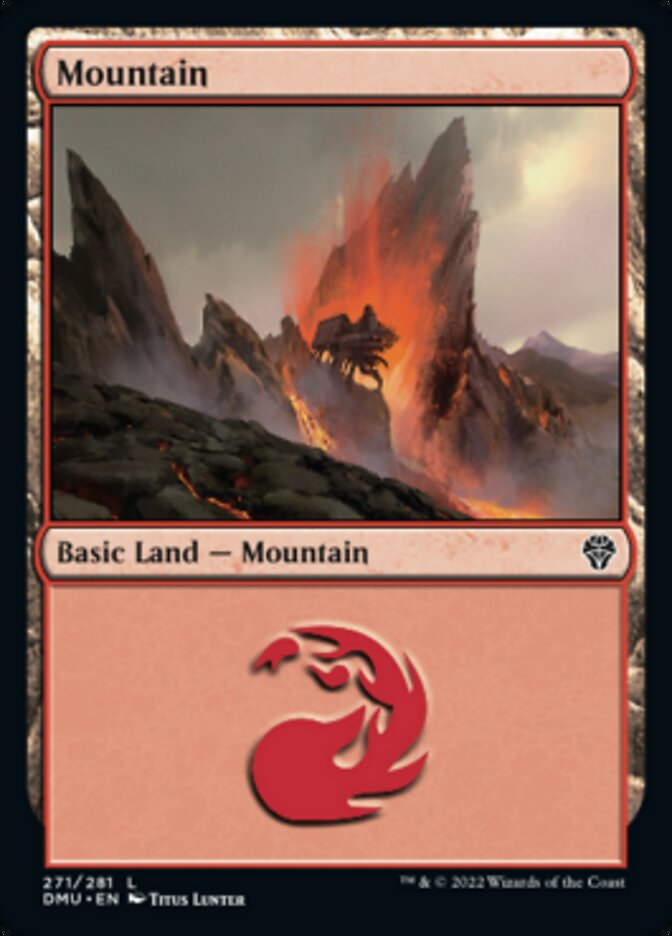 Mountain (271) [Dominaria United] | Red Riot Games CA