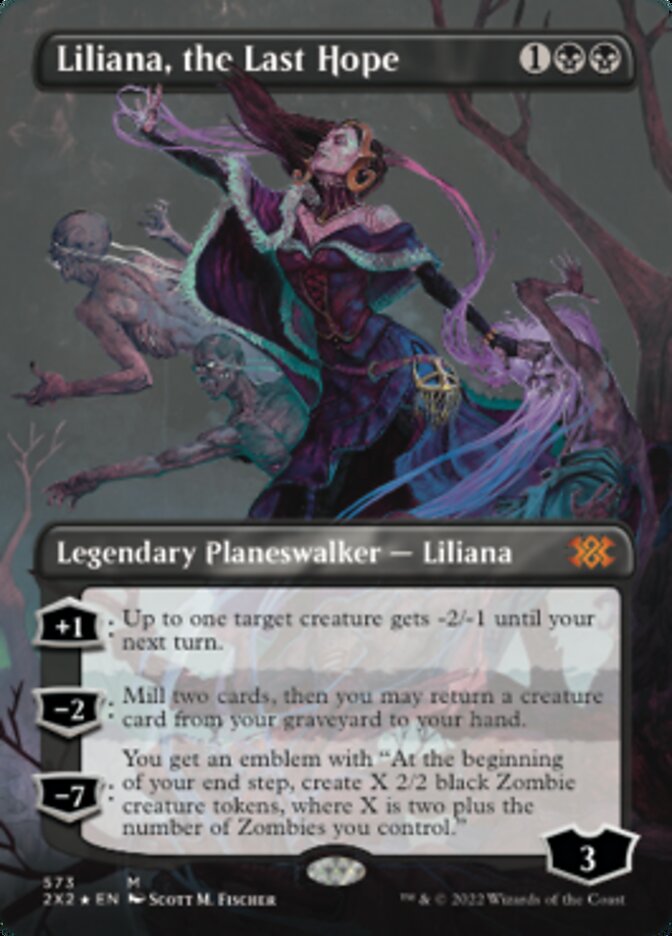 Liliana, the Last Hope (Textured Foil) [Double Masters 2022] | Red Riot Games CA