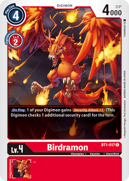 Birdramon [BT1-017] [Release Special Booster Ver.1.0] | Red Riot Games CA
