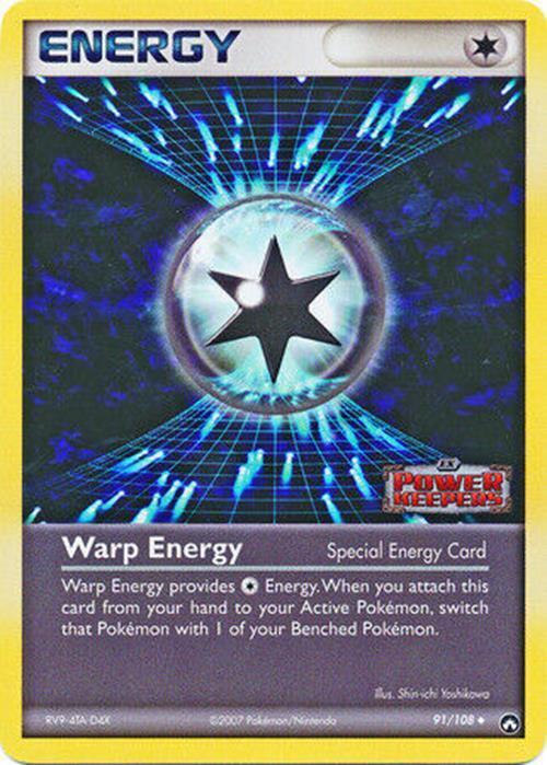 Warp Energy (91/108) (Stamped) [EX: Power Keepers] | Red Riot Games CA