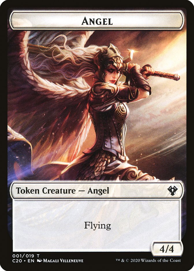 Angel Token [Commander 2020 Tokens] | Red Riot Games CA