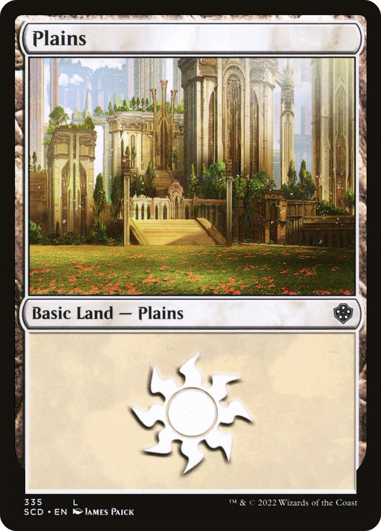 Plains (335) [Starter Commander Decks] | Red Riot Games CA