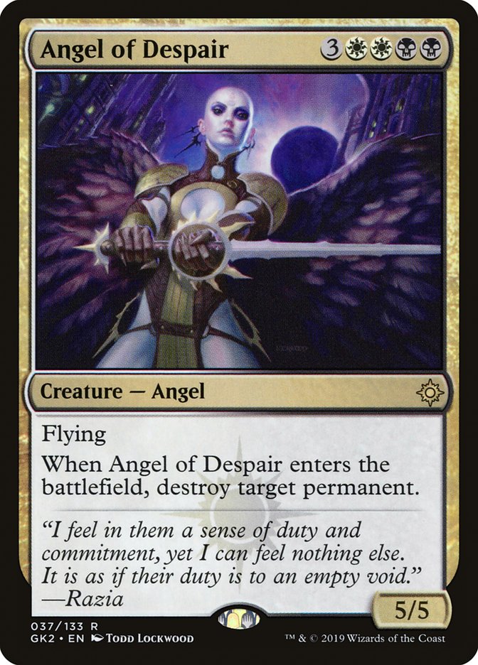 Angel of Despair [Ravnica Allegiance Guild Kit] | Red Riot Games CA