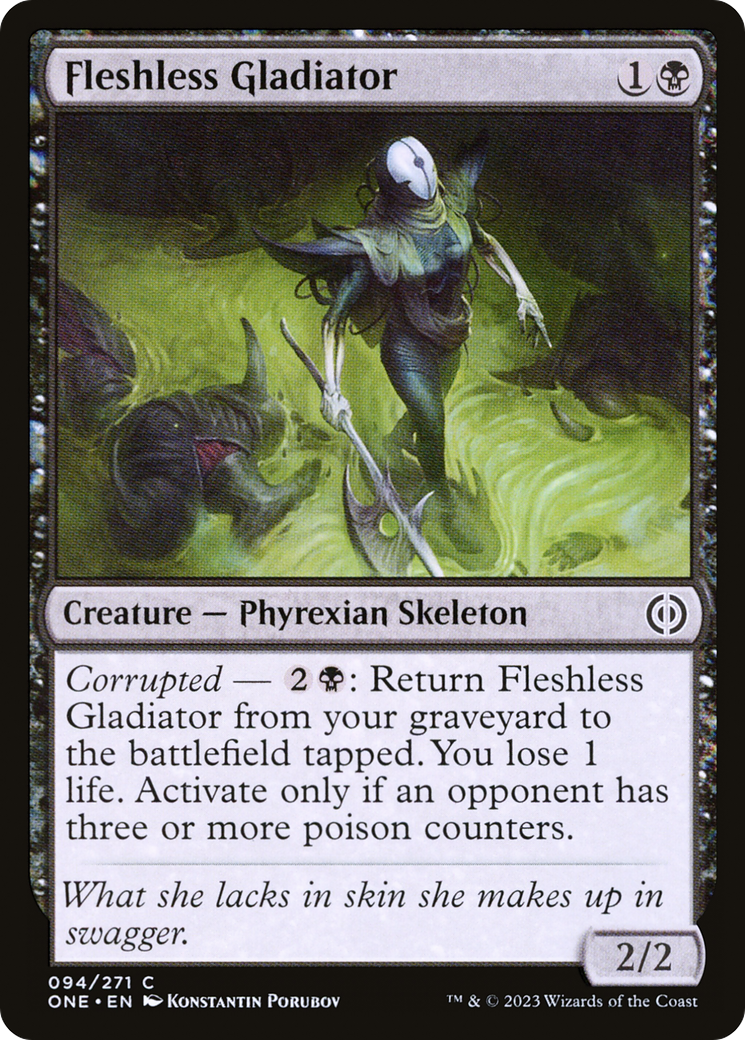 Fleshless Gladiator [Phyrexia: All Will Be One] | Red Riot Games CA
