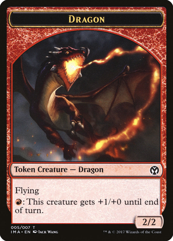 Dragon Token (005/007) [Iconic Masters Tokens] | Red Riot Games CA