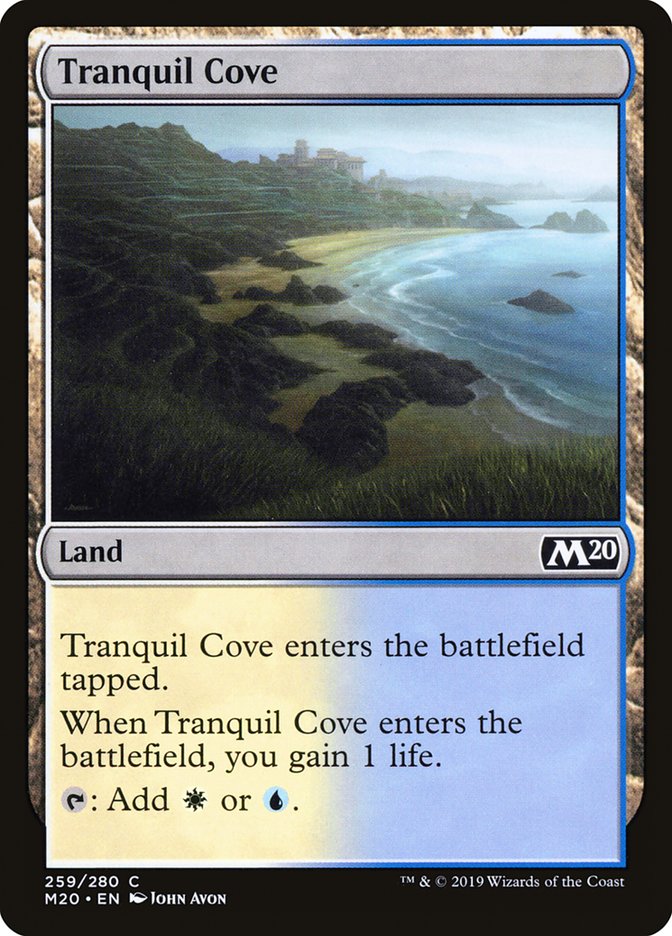 Tranquil Cove [Core Set 2020] | Red Riot Games CA