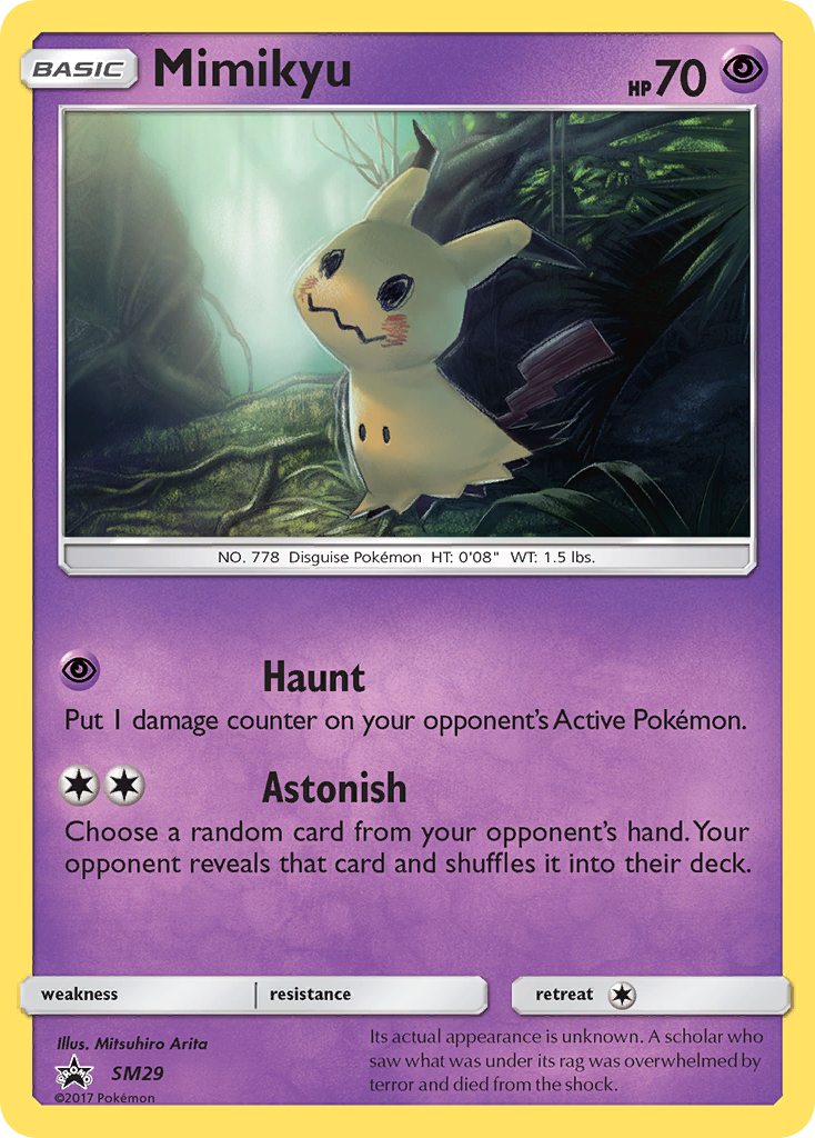 Mimikyu (SM29) [Sun & Moon: Black Star Promos] | Red Riot Games CA