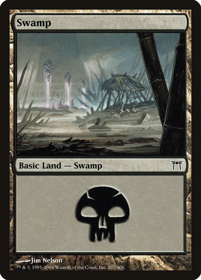 Swamp (297) [Champions of Kamigawa] | Red Riot Games CA