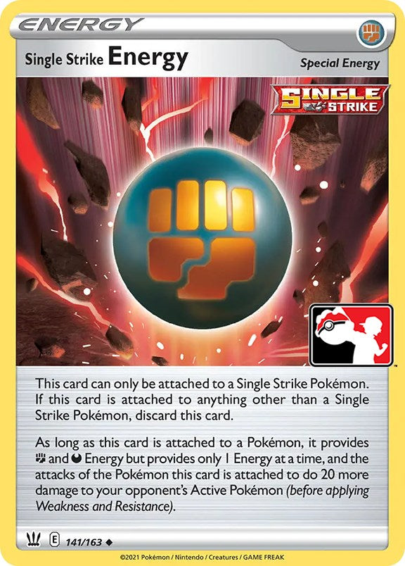 Single Strike Energy (141/163) [Prize Pack Series Two] | Red Riot Games CA